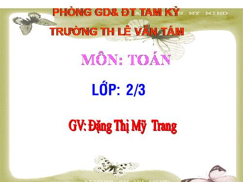 Bảng chia 5