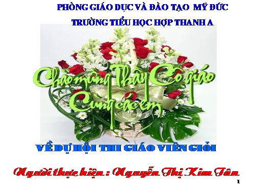 Các Bài giảng khác thuộc Chương trình Toán 2