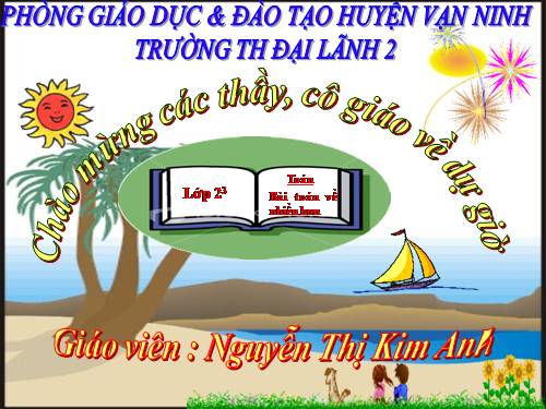 Bài toán về nhiều hơn