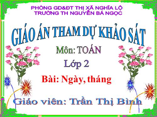 Ngày, tháng