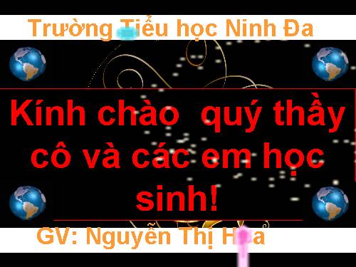 Các Bài giảng khác thuộc Chương trình Toán 2