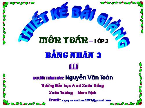 Bảng nhân 3