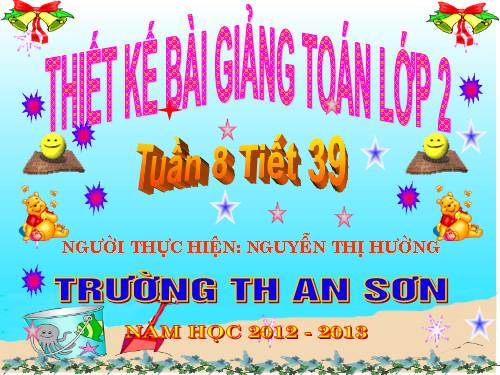 Các Bài giảng khác thuộc Chương trình Toán 2