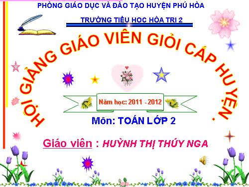 Phép trừ (không nhớ) trong phạm vi 1000