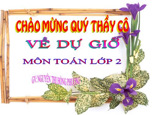 Các Bài giảng khác thuộc Chương trình Toán 2