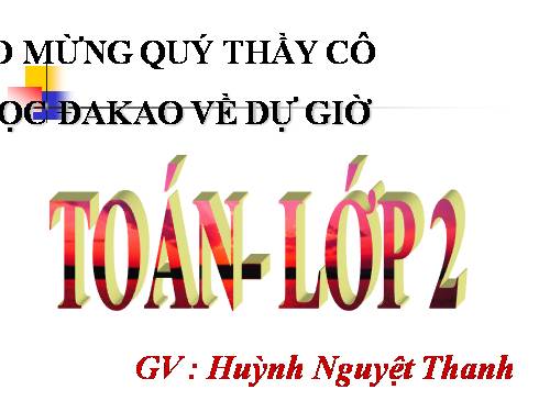 Bài toán về ít hơn