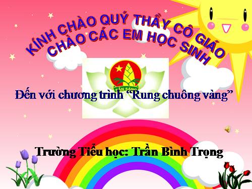 Rung chuông vàng khối 5