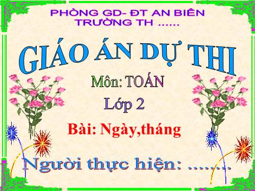 Ngày, tháng