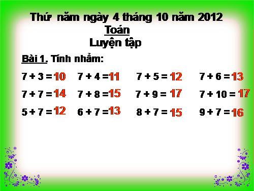 Luyện tập Trang 33