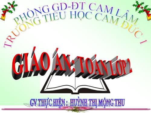 Phép trừ (không nhớ) trong phạm vi 1000
