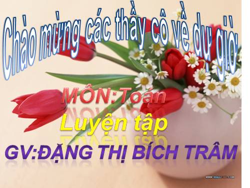 Các Bài giảng khác thuộc Chương trình Toán 2