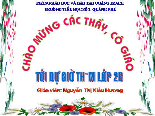 Các Bài giảng khác thuộc Chương trình Toán 2