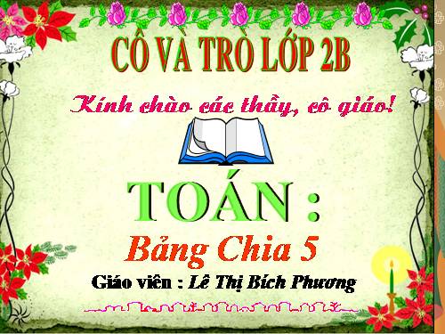 Bảng chia 5