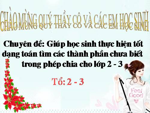 Tìm số bị chia