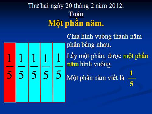 Một phần năm