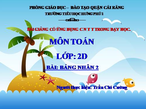 Bảng nhân 2