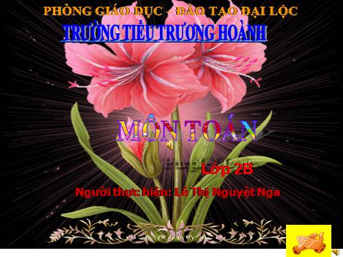 Tìm một số hạng trong một tổng