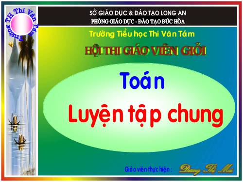 Các Bài giảng khác thuộc Chương trình Toán 2