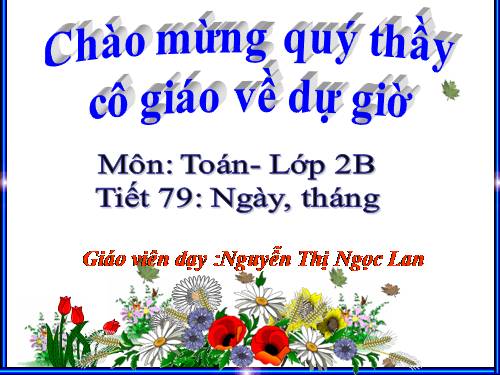 Ngày, tháng