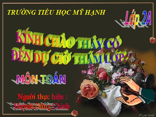 Các Bài giảng khác thuộc Chương trình Toán 2