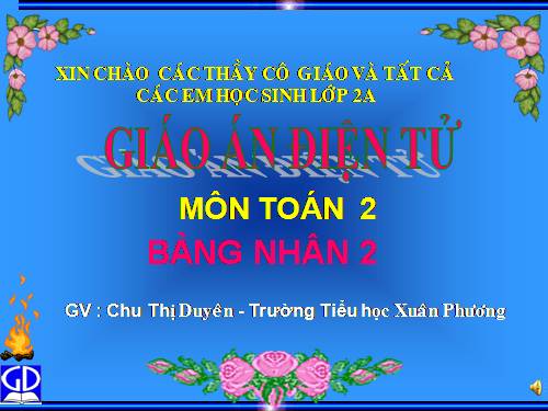 Bảng nhân 2