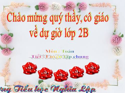 Các Bài giảng khác thuộc Chương trình Toán 2