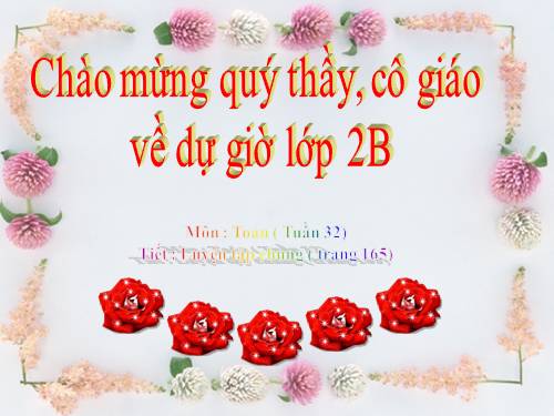 Các Bài giảng khác thuộc Chương trình Toán 2