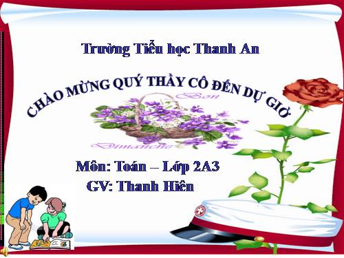 Phép trừ (không nhớ) trong phạm vi 1000