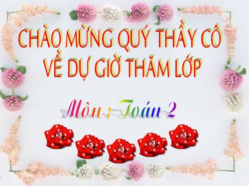 Các Bài giảng khác thuộc Chương trình Toán 2