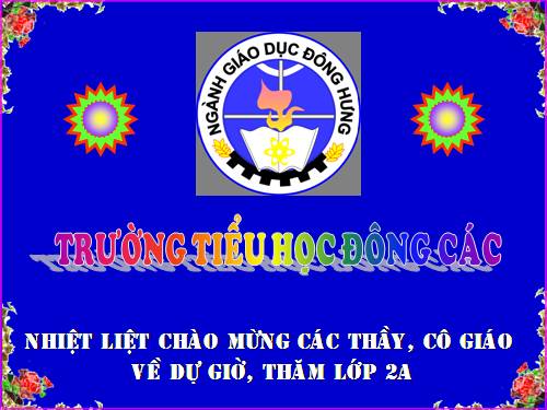 Các Bài giảng khác thuộc Chương trình Toán 2