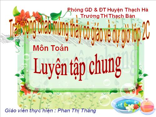 toán luyện tập chung2