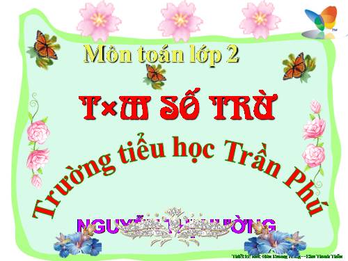 Tìm số trừ