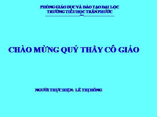 Các Bài giảng khác thuộc Chương trình Toán 2