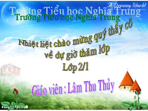 Các Bài giảng khác thuộc Chương trình Toán 2