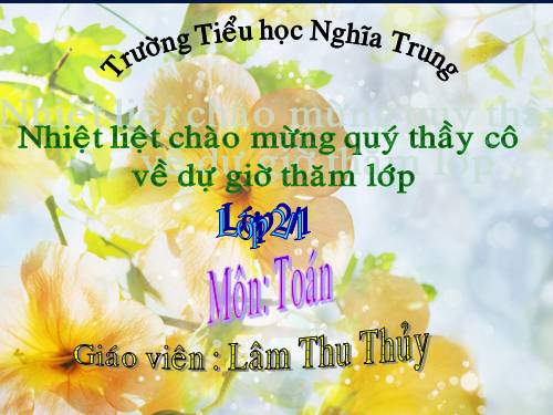 Ôn tập về giải toán