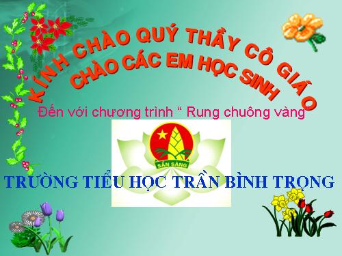 Rung chuông vàng Khối lớp 4