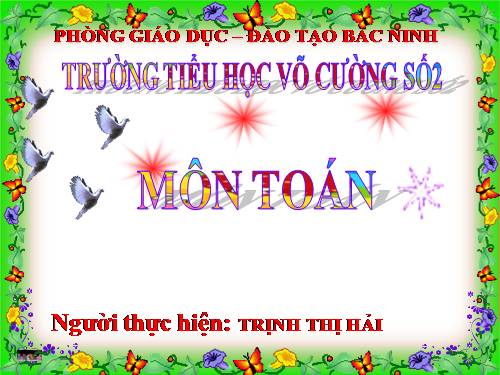 Bảng chia 3