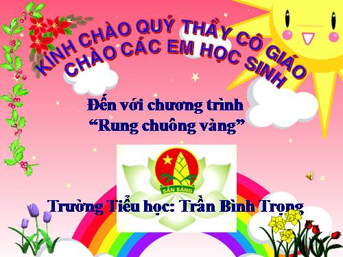 Rung chông vàng - Khối 5.