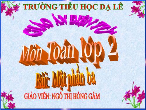 Một phần ba