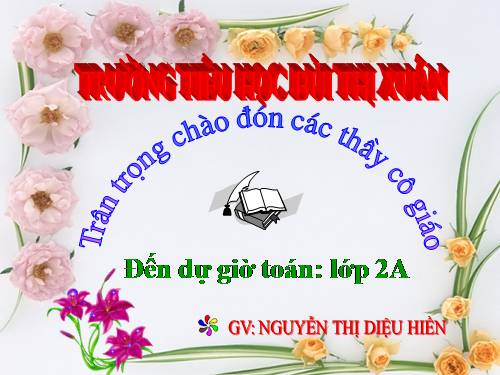 Các Bài giảng khác thuộc Chương trình Toán 2