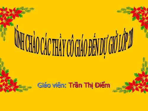 Các Bài giảng khác thuộc Chương trình Toán 2