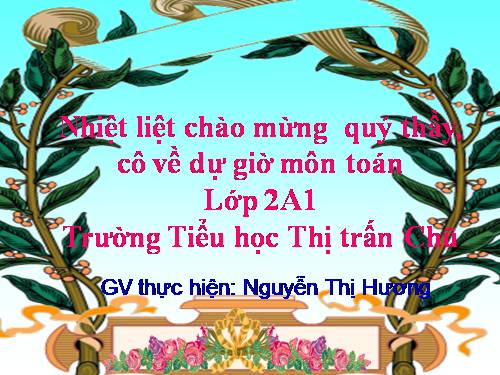 Các Bài giảng khác thuộc Chương trình Toán 2