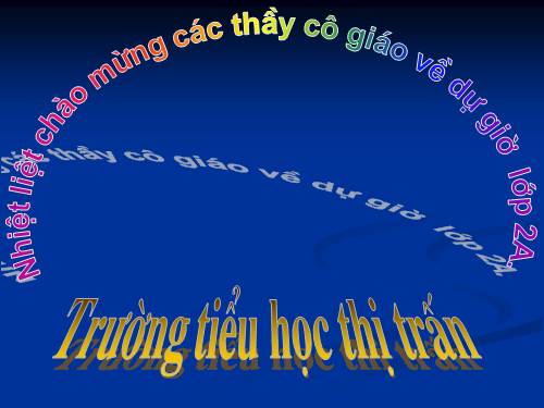 Các Bài giảng khác thuộc Chương trình Toán 2