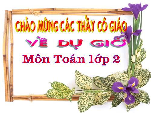 Các Bài giảng khác thuộc Chương trình Toán 2