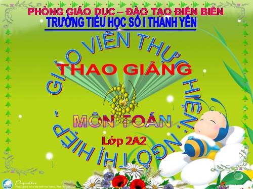 Các Bài giảng khác thuộc Chương trình Toán 2