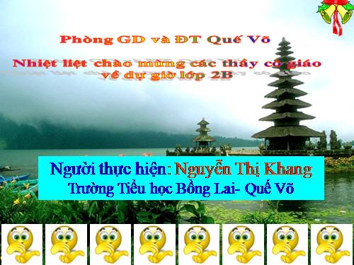 Các Bài giảng khác thuộc Chương trình Toán 2