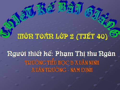 Phép cộng có tổng bằng 100