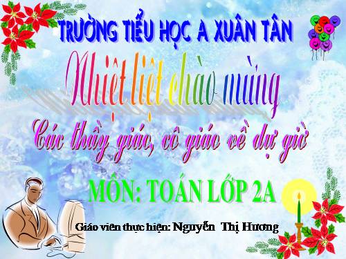 Các Bài giảng khác thuộc Chương trình Toán 2