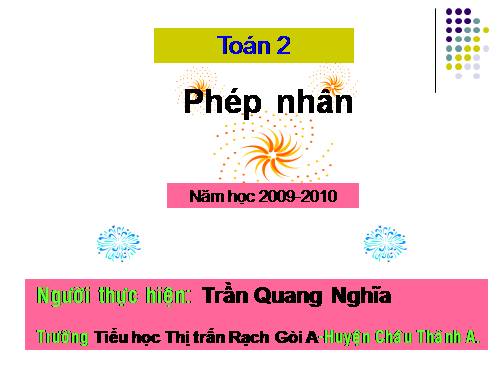 Phép nhân