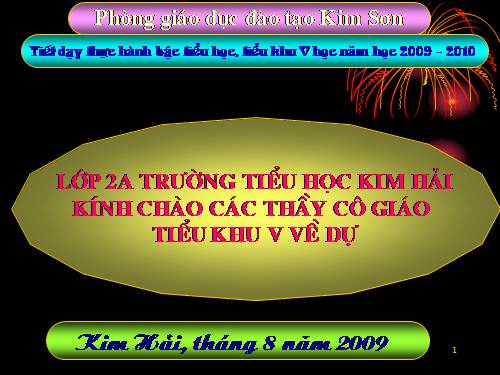 Các Bài giảng khác thuộc Chương trình Toán 2